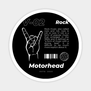 V02 Style Motorhead Vintage Magnet